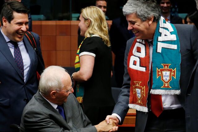 Schäuble confirma comparação de Centeno a Ronaldo: 'É uma estrela no Ecofin'