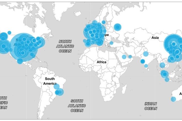 EUA e China lideram lista das maiores empresas do mundo