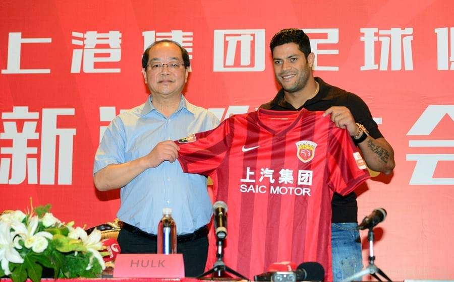 Hulk contratado pelos chineses do Shangai por 55,8 milhões de euros