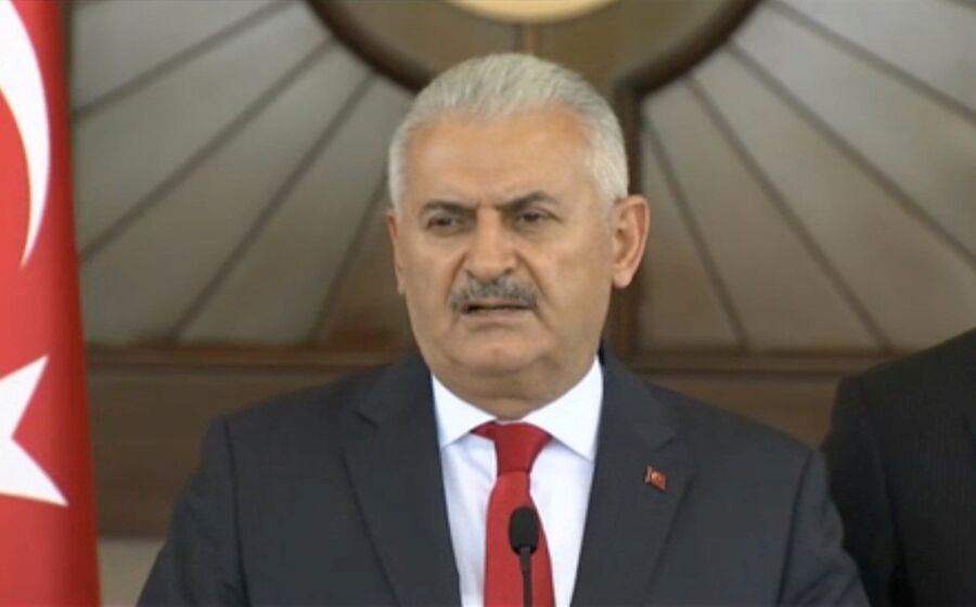 turquia golpe estado julho 2016 Binali Yildirim primeiro ministro