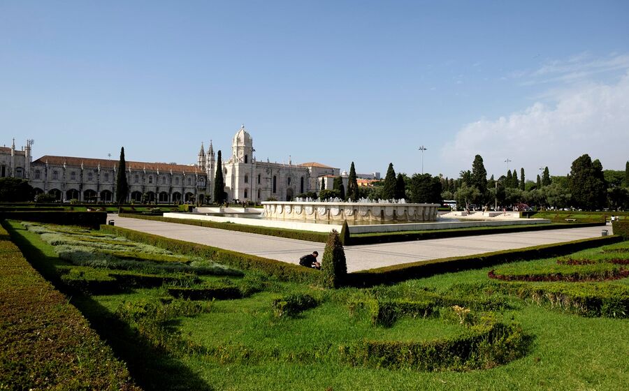 praça imperio brazões
