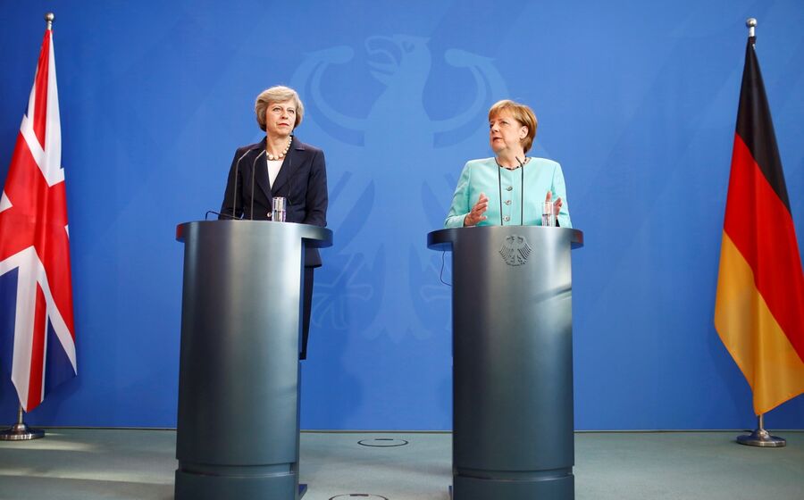 Angela Merkel Theresa May
