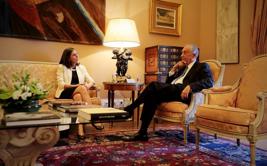 Ana Catarina Mendes Marcelo Rebelo de Sousa PS
