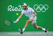 João Sousa foi eliminado por Juan Martin Del Potro