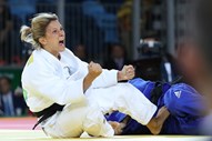 Telma Monteiro venceu a medalha de bronze 