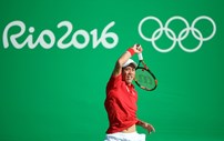 Kei Nishikori, tenista japonês, é visto como uma estrela ascendente para os Jogos Olímpicos de 2020, que serão disputados em Tóquio.