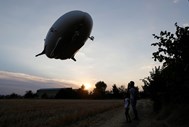 Airlander 10, a maior aeronave do mundo.