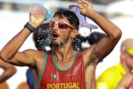 Miguel Carvalho cortou a meta de 50 Km marcha em 36.º lugar