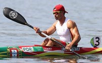 Fernando Pimenta ficou em quinto lugar na final de  K1 1000 metros.