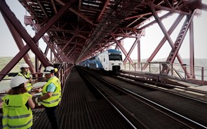 Mau tempo: Circulação na Ponte 25 de Abril interditada a veículos pesados com lona e ciclomotores