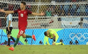 Rio2016: Portugal vence Argentina por 2-0 com golos de Paciência e Pité