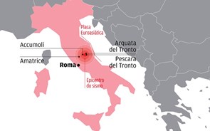 Sobe para 247 número de mortos no sismo em Itália