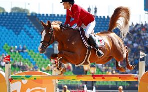Luciana Diniz na terceira ronda de qualificação, após percurso limpo