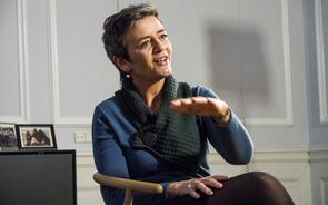 Margrethe Vestager comissária da concorrência 