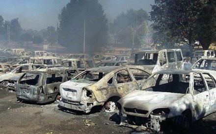 Incêndio no festival 'Andanças' destruiu 422 automóveis