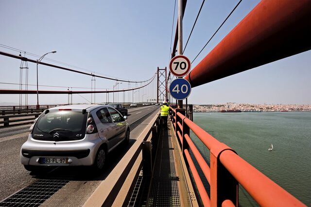 Portagens na Vasco da Gama e 25 de Abril aumentam entre 5 e 15 cêntimos