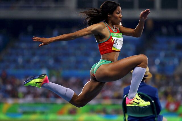 Patrícia Mamona medalha de prata no triplo dos Europeus