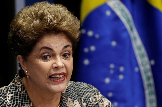 Dilma: 'Temo que a democracia seja condenada comigo'