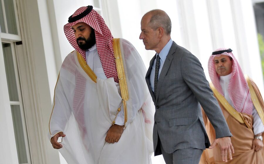 princípe saudita Mohammed bin Salman