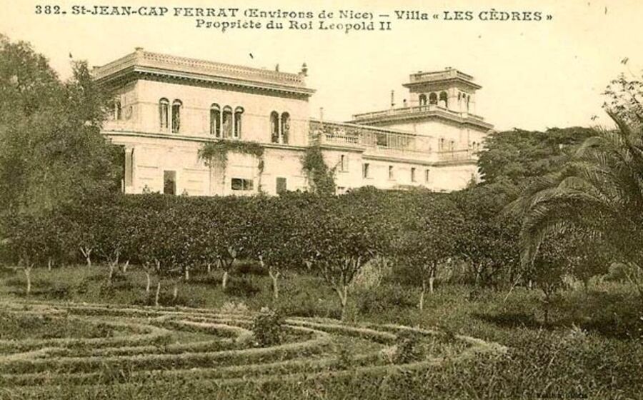 Villa les Cèdres, Nice, França, Rei Leopoldo II