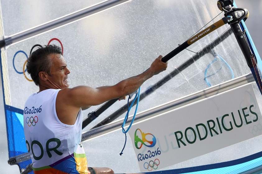 João Rodrigues terminou o dia em 18.º no RS:X