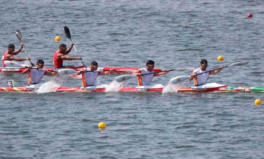 David Fernandes, Emanuel Silva, Fernando Pimenta e João Ribeiro apuraram-se para a final de canoagem K4 1000m.