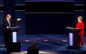 Debate Clinton-Trump foi o mais visto de sempre