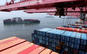 hanjin coreia do sul barcos