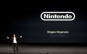 Nintendo no evento da Apple