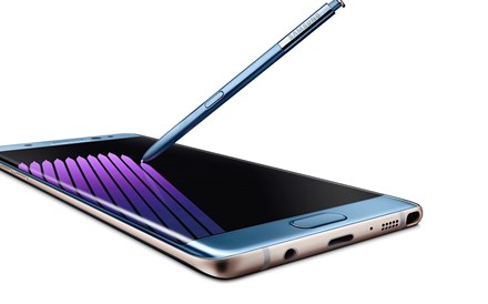 Samsung actualiza software do Note7 para limitar carregamento da bateria até 60%