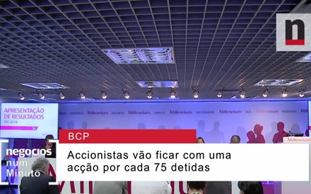 Como vai ser feita a fusão das acções do BCP?