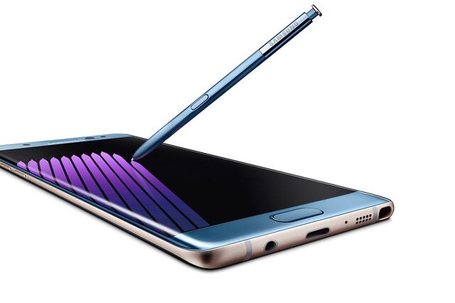 Samsung actualiza software do Note7 para limitar carregamento da bateria até 60%