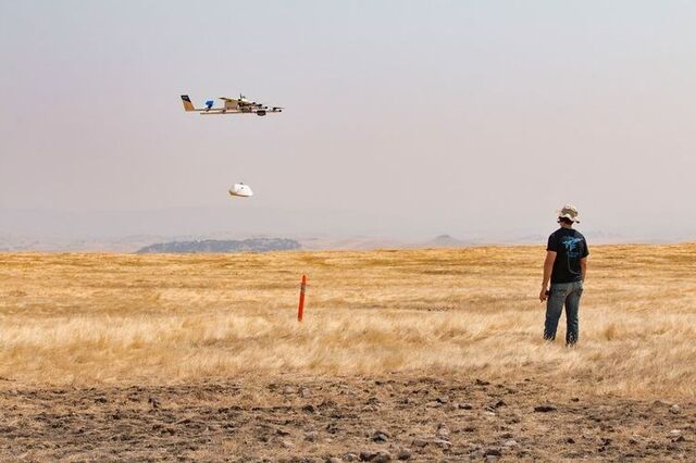 Dona do Google testa entregas com drones de burritos nos EUA