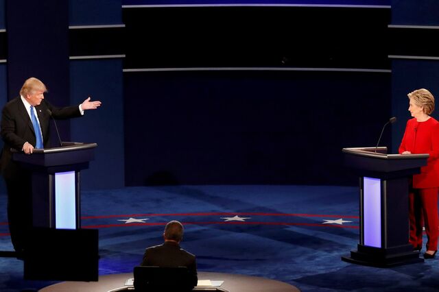 Debate Clinton-Trump foi o mais visto de sempre