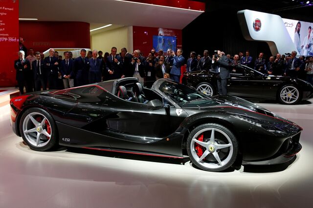 Ferrari acelera para máximos após subida nos lucros