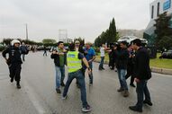 taxi manifestação 