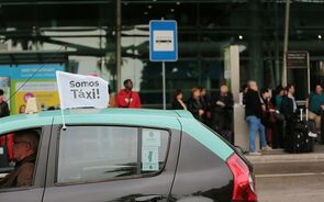 taxi manifestação 
