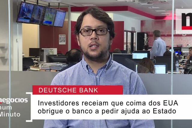 O que está a acontecer com o Deutsche Bank?