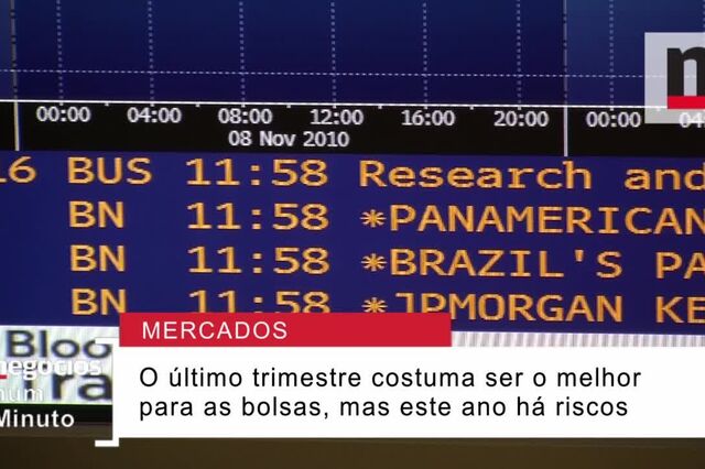 Vem aí uma tempestade perfeita para os mercados?
