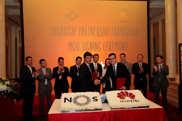 Nos e Huawei assinam parceria estratégica na China