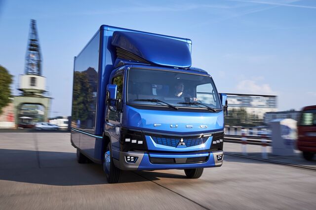 Fuso apresenta camião 100% eléctrico produzido em Portugal