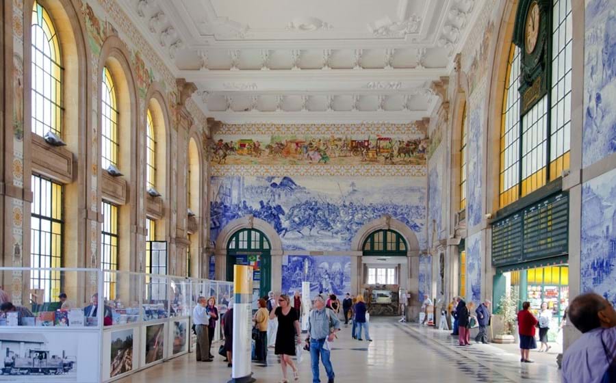 Estação de São Bento, no Porto.