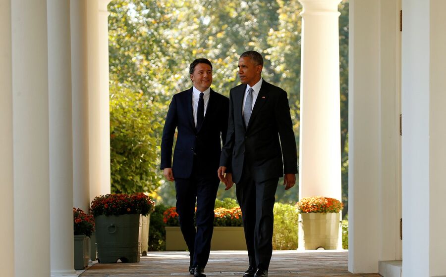 Barack Obama Matteo Renzi