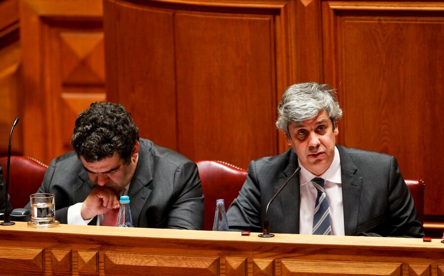 Mario centeno ministro finanças parlamento