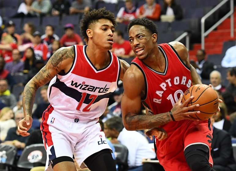 2- DeMar DeRozan, base dos Toronto Raptors, vai receber 26,54 milhões de dólares na época 2016-2017