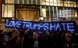 Manifestações em várias cidades dos EUA contra eleição de Donald Trump