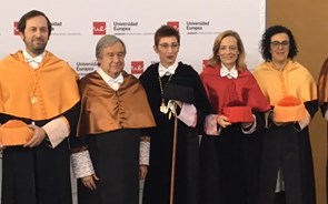 Universidade Europeia atribui 'honoris causa' a Guterres