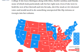 Nate Silver: sem Michigan, a vida de Clinton fica muito difícil
