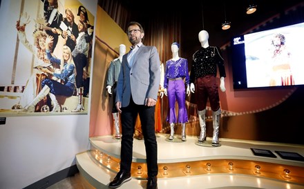 No Museu dos Abba, em Estocolmo, não se aceita dinheiro. Björn Ulvaeus, membro da banda sueca, é um defensor da 'cashless society'.