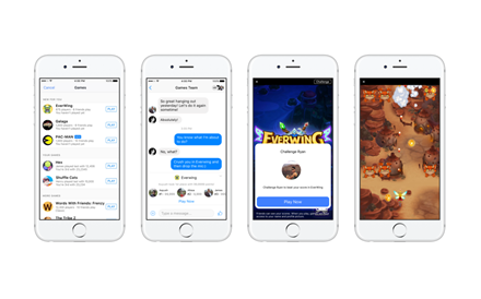 Facebook quer pôr utilizadores a jogar no Messenger